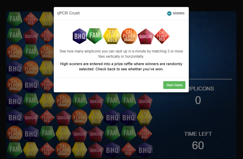 qPCR Crush game